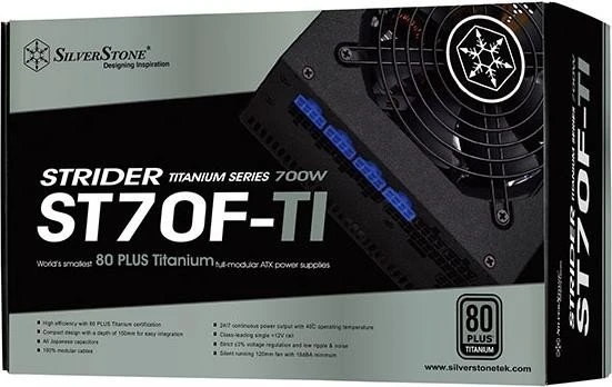 SilverStone Strider Titanium Series 700W, ATX 2.4