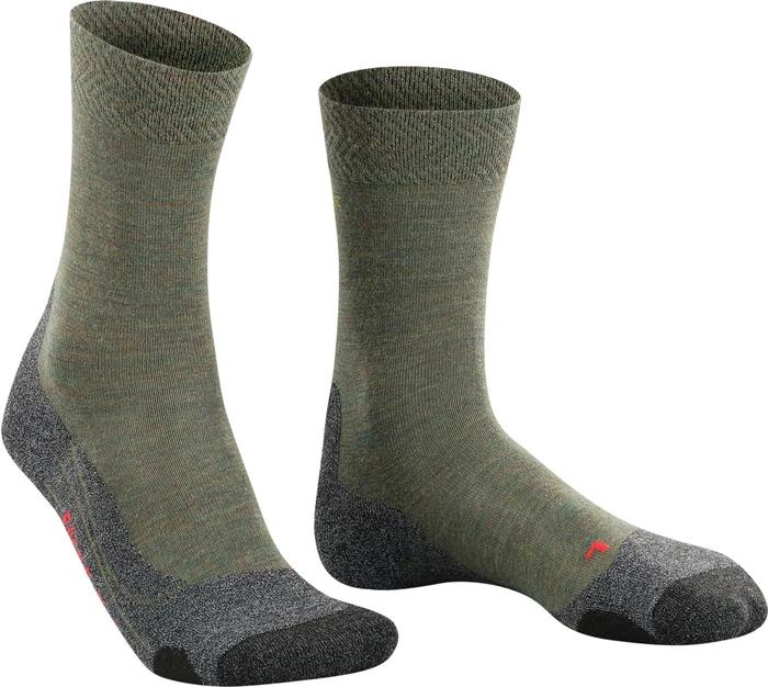 Falke TK2 Explore Melange Wandersocken ivy green (Herren)