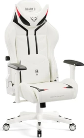 Diablo Chairs X-Ray 2.0 King Gamingstuhl, weiß/schwarz