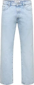 ONLY & SONS Wide Mid Edge Jeans light blue denim (Herren)