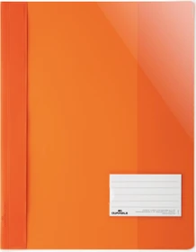 Durable Sichthefter opak, A4+, intensiv orange/transparent