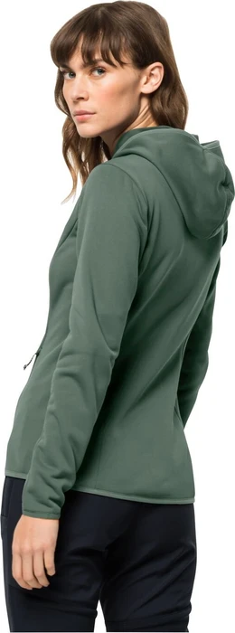 Jack Wolfskin Baiselberg Hoody FZ Jacke picnic green (Damen)