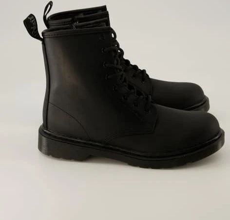 Dr. Martens 1460 Serena Faux Fur Lined Leather Boots schwarz (Junior)