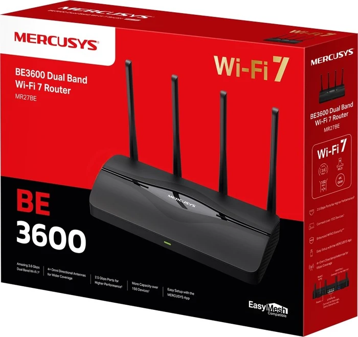 Mercusys MR27BE, BE3600