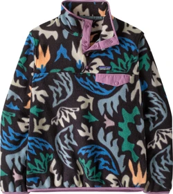 Patagonia Lightweight Synchilla Snap-T Pullover kaleido: black (Damen)