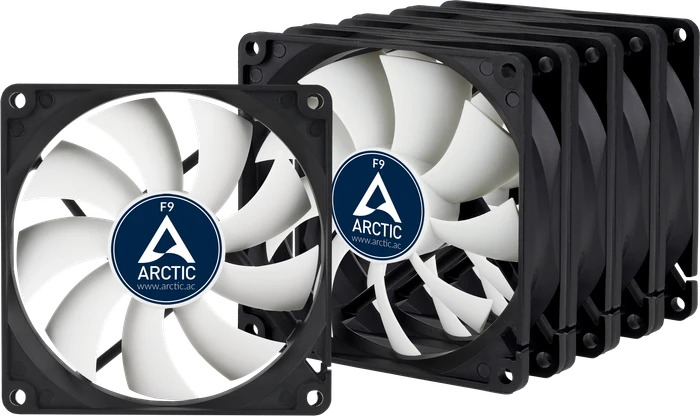 ARCTIC F9, 92mm, 5er-Pack
