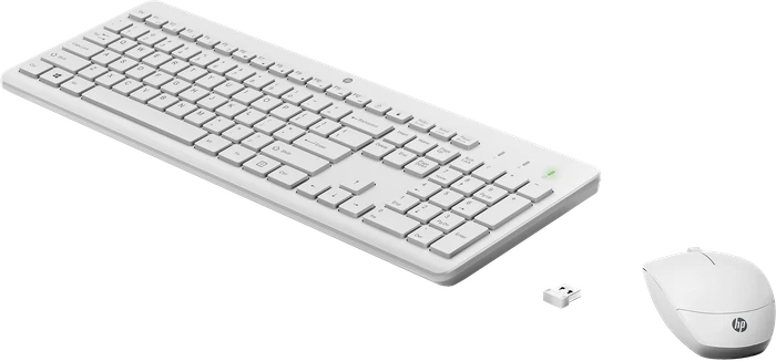 HP 230 Wireless Mouse and Keyboard Combo, weiß, USB, NL