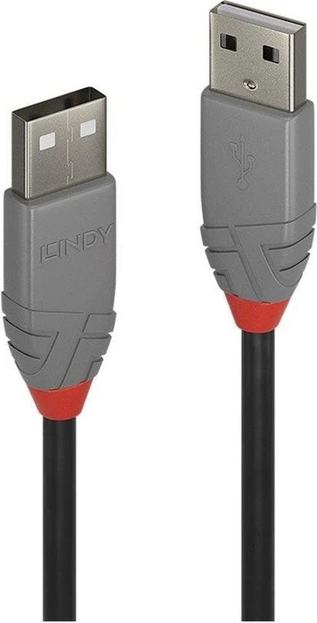 Lindy 3.0m USB 2.0 Typ A Kabel Anthra Line