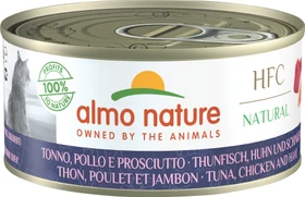 almo nature HFC Natural Cats, Thunfisch, Huhn und Schinken, 3.60kg (24x 150g)