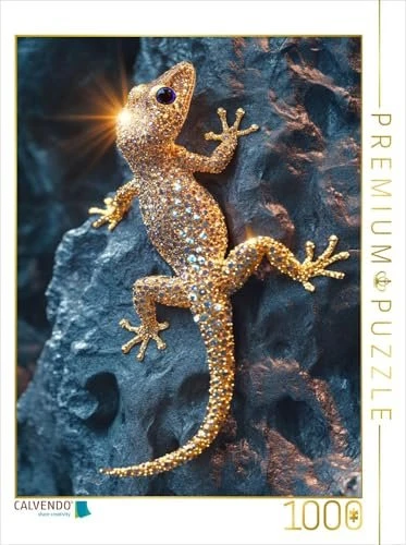 Calvendo Lebendige Juwelen der Natur - Goldene Echse