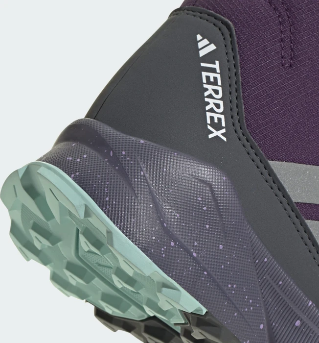 adidas Terrex Trailmaker High Climawarm+ aurora plum/matte silver/semi flash aqua (Junior)
