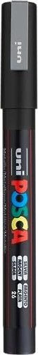 Uni-Ball POSCA PC-3M Acrylmarker silber
