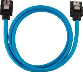 Corsair Premium Sleeved SATA 6Gb/s Kabel blau 0.6m (CC-8900255)
