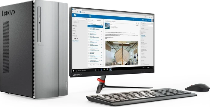 Lenovo IdeaCentre 510-15ICB, Core i5-8400, 8GB RAM, 16GB SSD, 1TB HDD, DE