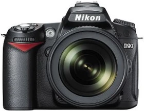 Nikon D90 mit Objektiv AF-S DX 18-105mm 3.5-5.6 G ED VR und EN-EL3e Li-Ionen-Akku
