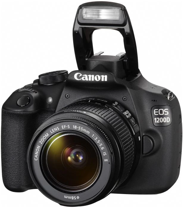 Canon EOS 1200D mit Objektiv EF-S 18-55mm 3.5-5.6 IS II