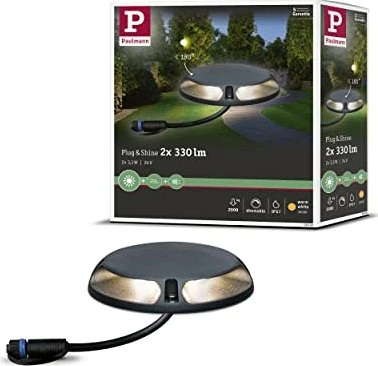 Paulmann Plug & Shine Warmweiß Einzelspot 2-flammig