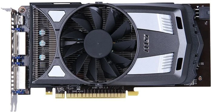 MSI GeForce GTX 650, N650-PE-1GD5/OC Power Edition, 1GB GDDR5, 2x DVI, Mini HDMI
