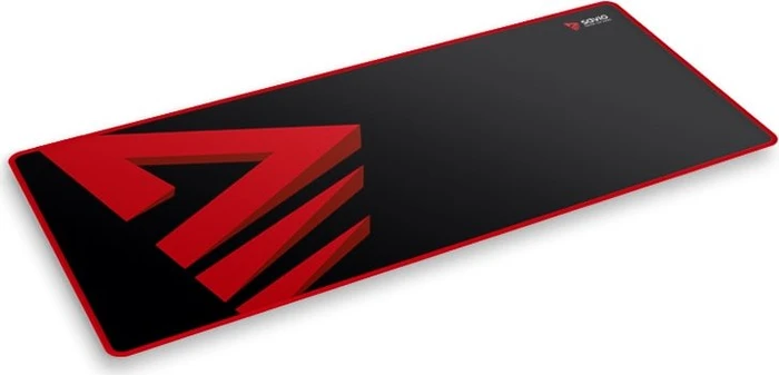 Savio Turbo Dynamic XL Gaming Mauspad, schwarz/rot