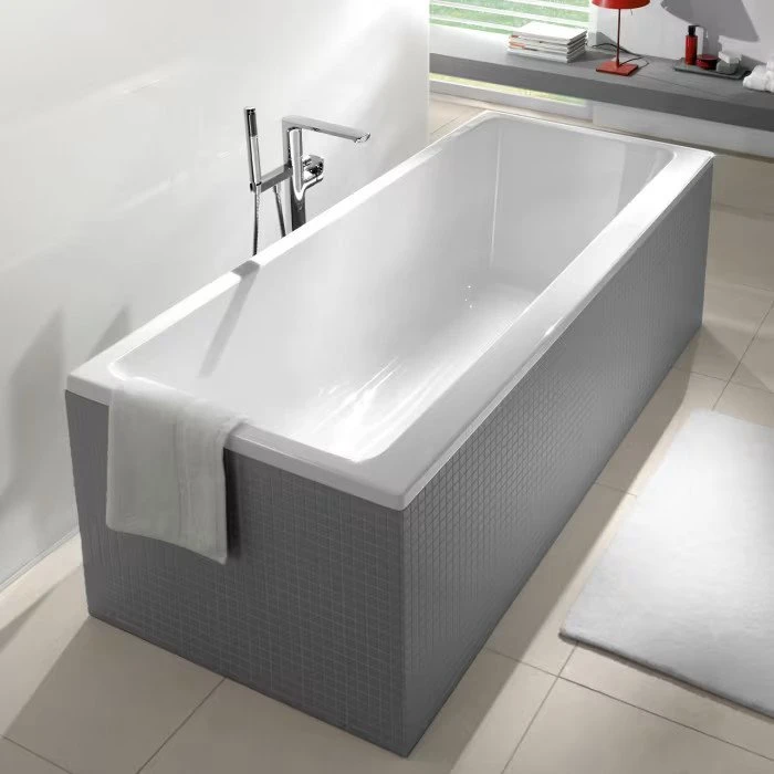 Villeroy & Boch Subway Rechteck-Badewanne 190x90cm, weiß alpin