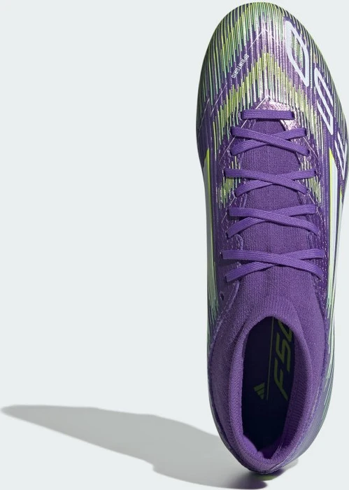 adidas F50 League Mittelharte/Hart- und Aschenplätze purple rush/cloud white/lucid lemon
