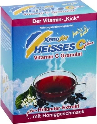 Xenofit Heisses C plus Holunder-Extrakt Granulat, 90g (10x 9g)