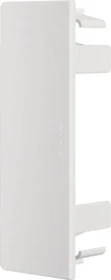 Hager Endstück halogenfrei zu Leitungsführungskanal LF 40x110mm verkehrsweiß