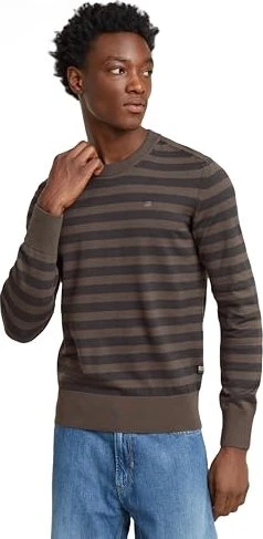 G-Star Stripe Knitted Strickpullover (Herren)
