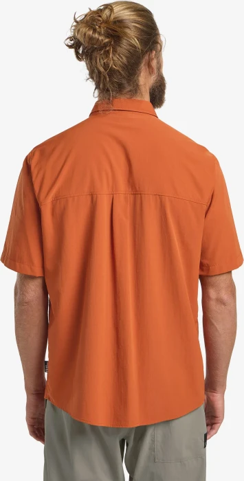 Jack Wolfskin Sierra Canyon Hemd kurzarm burnt orange (Herren)