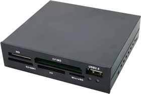 LogiLink 54in1 Multi-Slot-Cardreader, USB 2.0 9-Pin Stecksockel [Stecker] (CR0012)