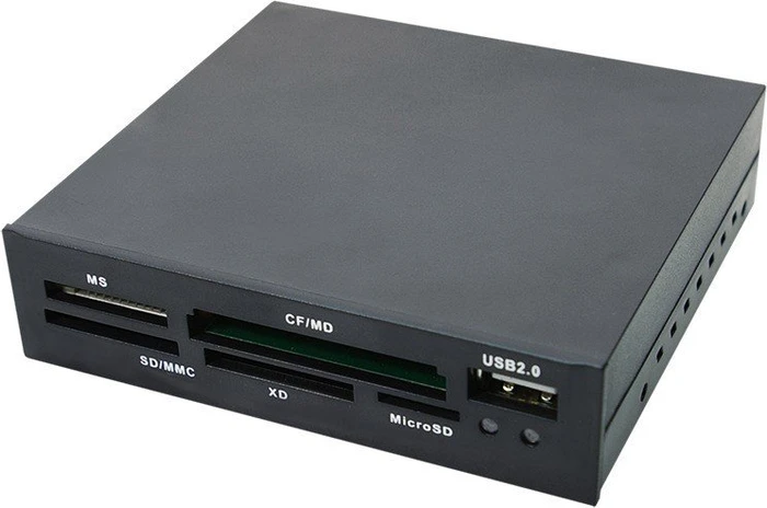 LogiLink 54in1 Multi-Slot-Cardreader, USB 2.0 9-Pin Stecksockel [Stecker]
