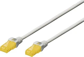 Digitus Patchkabel, Cat6a, U/UTP, RJ-45/RJ-45, 2m, grau