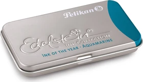 Pelikan Edelstein Großraum-Tintenpatrone aquamarine, 6er-Pack