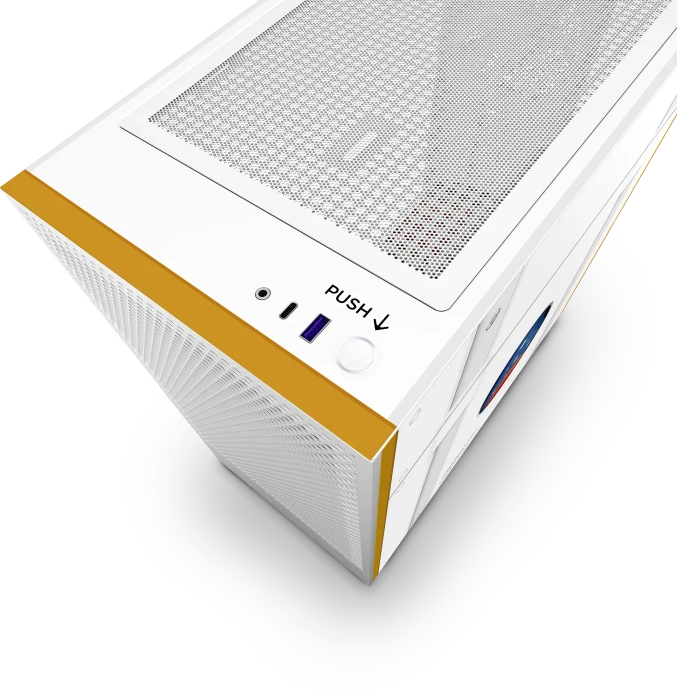 NZXT H5 Flow Starfield, weiß, Glasfenster
