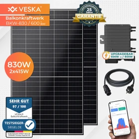 Veska BKW-830/600+Upgrade 800W, 800W, 830Wp