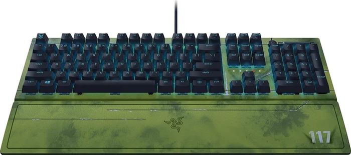 Razer BlackWidow V3 Halo Infinite Edition, Razer GREEN, USB, US