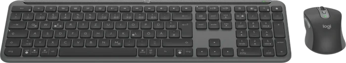 Logitech MK950 Signature Slim Combo Graphite, Logi Bolt, USB/Bluetooth, DE
