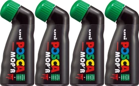 Uni-Ball POSCA MOP'R PCM-22 Acrylmarker grün, 4er-Pack