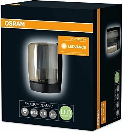 Osram Endura Classic Wall Wandleuchte schwarz