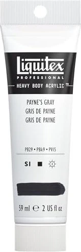 Liquitex Professional Heavy Body Acrylic payne's gray, 59ml