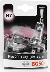 Bosch H7 Plus 200 Gigalight, 2er-Pack