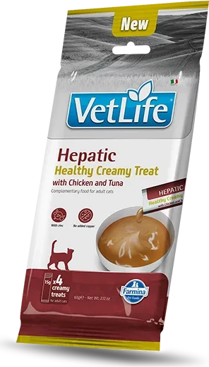 Farmina Vet Life, Hepatic Cream, mit Huhn und Thunfisch, 60g