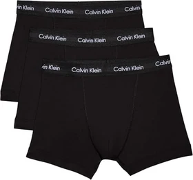 Calvin Klein Cotton Stretch 3er Boxer Briefs black w. black wb (Herren)