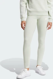 adidas Loungewear Essentials 3-Streifen Hose lang linen green (Damen)