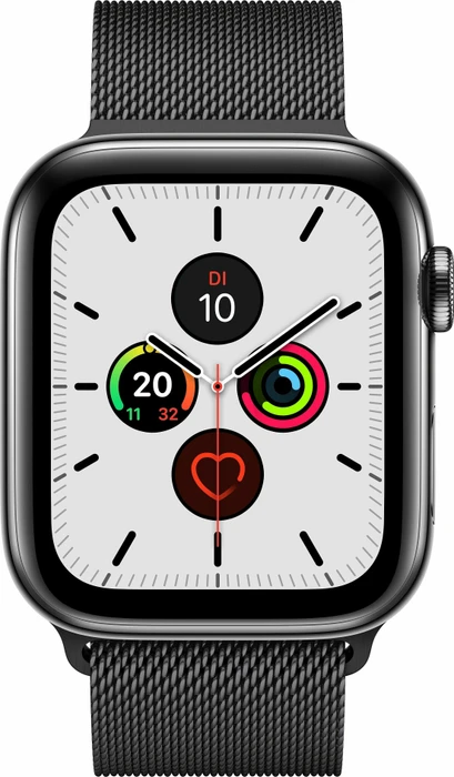 Apple Watch Series 5 (GPS + Cellular) 44mm Edelstahl