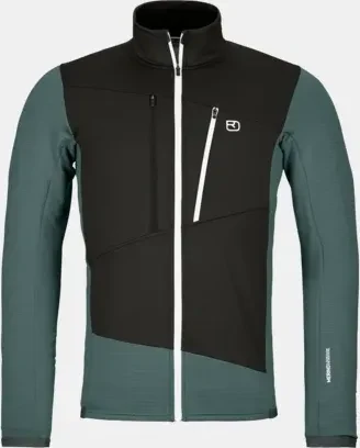 Ortovox Fleece Grid Funktionsjacke dark arctic grey (Herren)