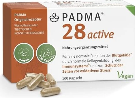 Padma 28 active Kapseln, 100 Stück