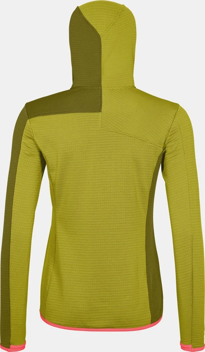 Ortovox Fleece Light Grid Hooded Funktionsjacke dirty daisy (Damen)
