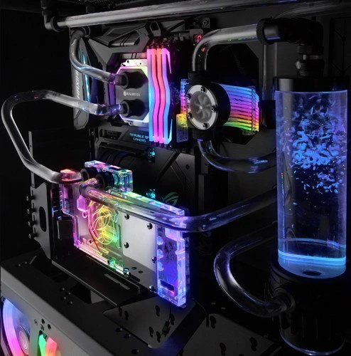 Raijintek Enyo, Glasfenster