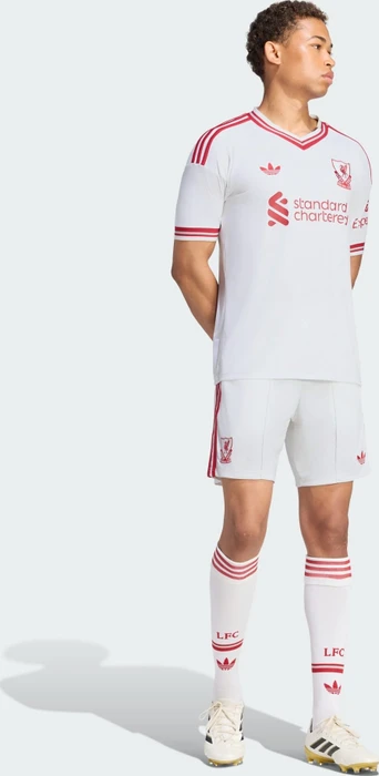 adidas Liverpool FC 2026/2027 Auswärtsshorts weiß (Herren)